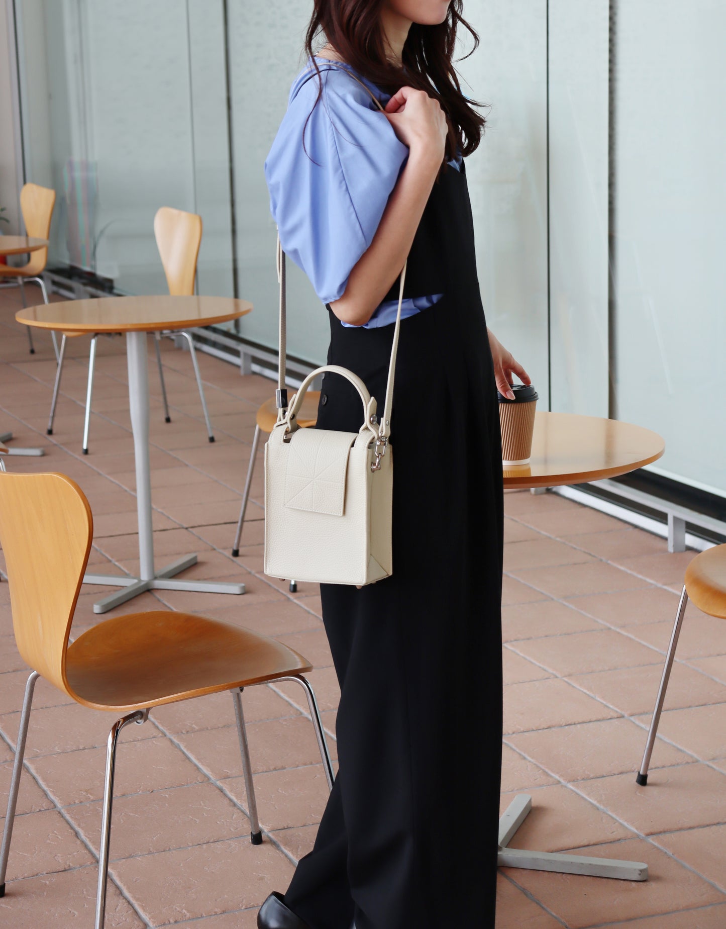 Compact Leather Bag