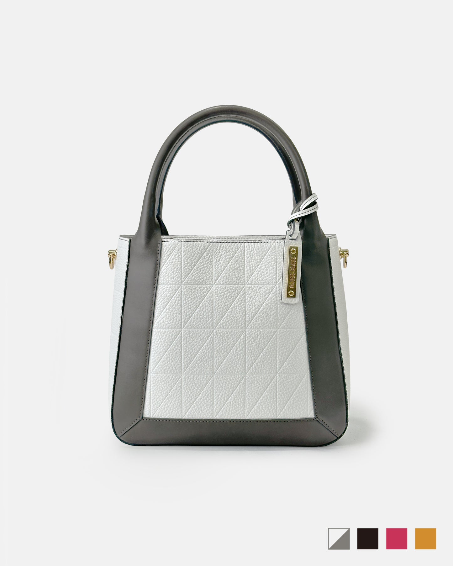 Neo-Embossed Shoulder Bag