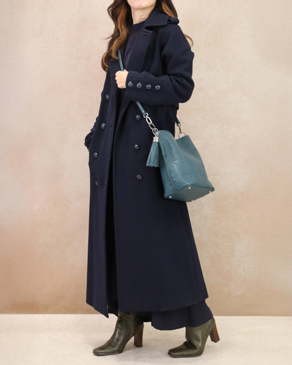 牛革シンクロエンボスバッグ