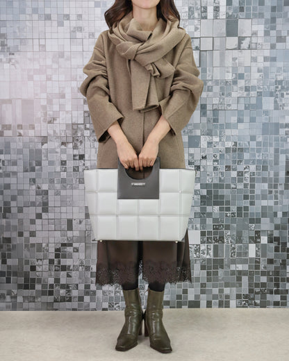 牛革アートトートバッグ