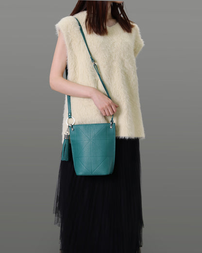 Neo-Embossed Mini Shoulder Bag