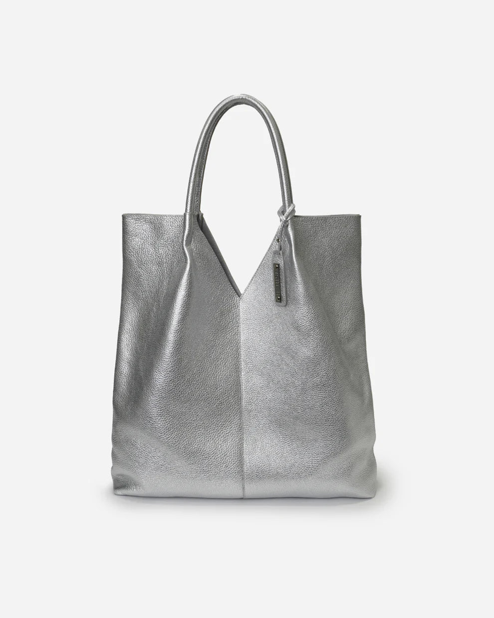 Large Metallic Tote Bag