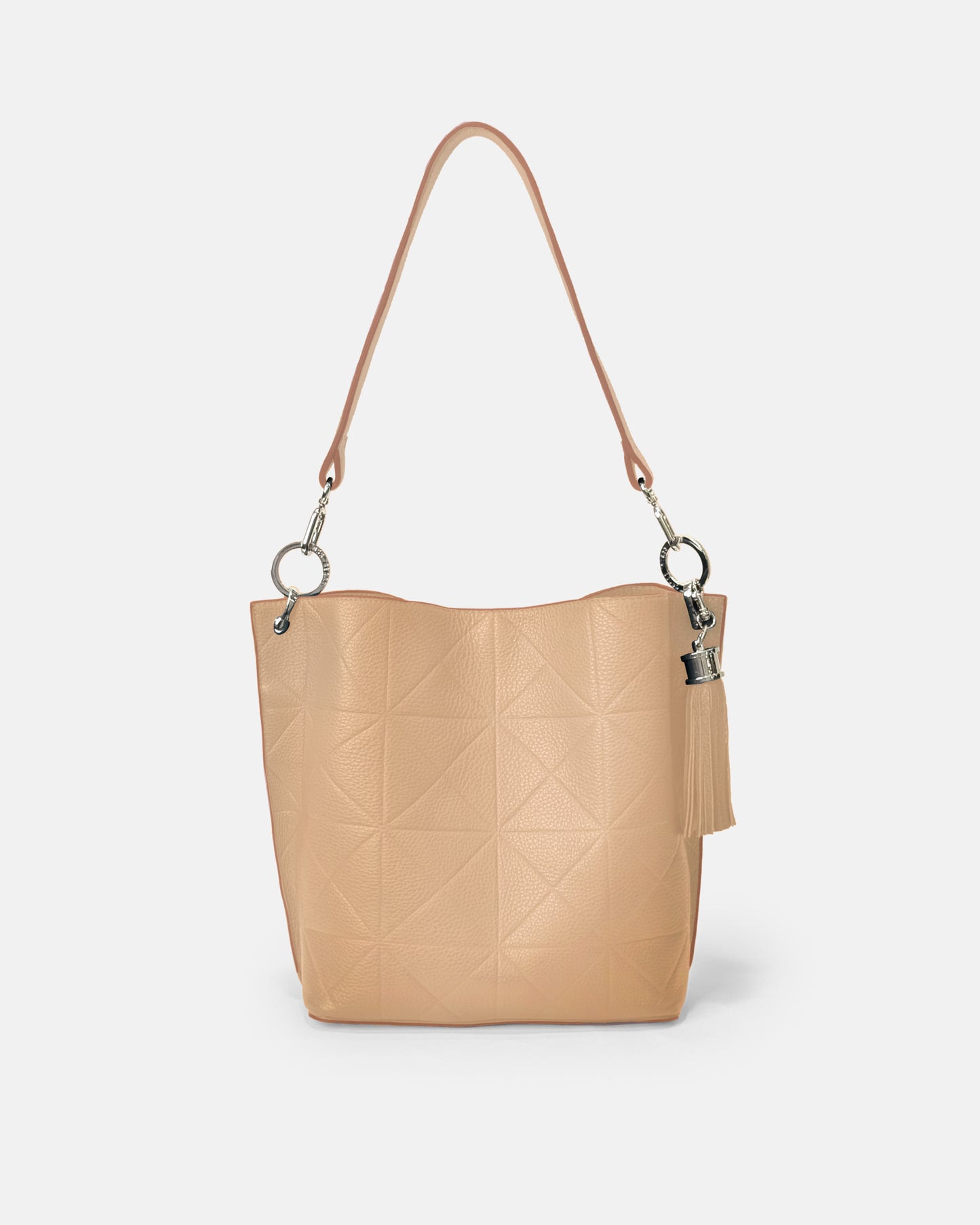 牛革シンクロエンボスバッグ