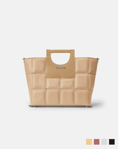 牛革アートトートバッグ